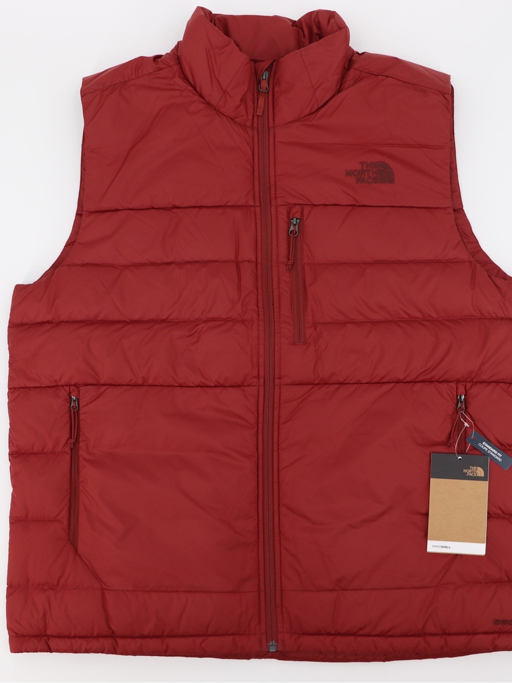 The North Face Men’s Aconcagua 2 XXL Down Vest Brick House Red New Authentic